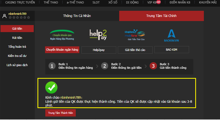 cach gui tien vao tai khoan K8 chi tiet hinh anh 6
