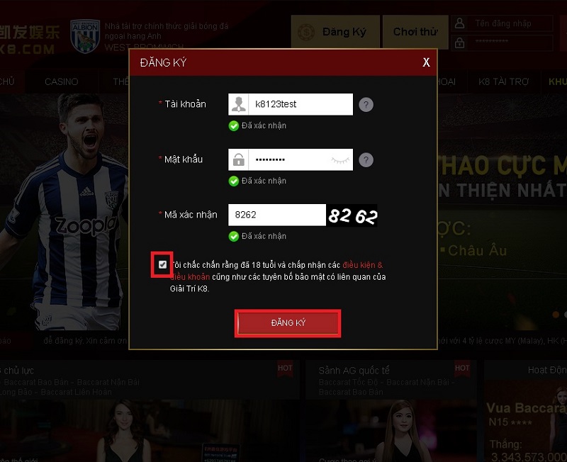 Huong dan dang ky tai khoan K8 chi tiet hinh anh 3