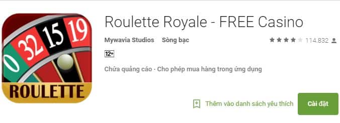 Cacg tai Roulette app cho di dong Android, Iphone hinh anh 1