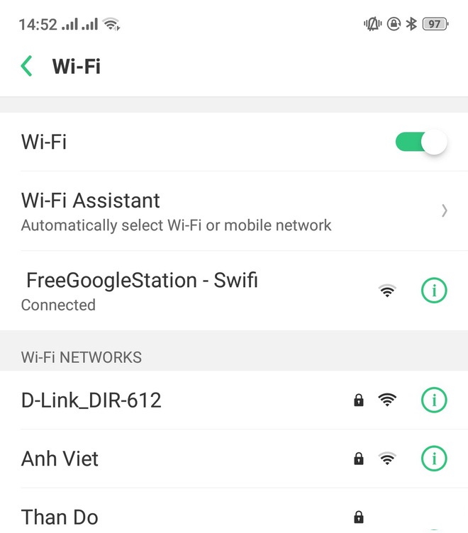 cach ket noi wifi mien phi google tai Viet Nam hinh 1