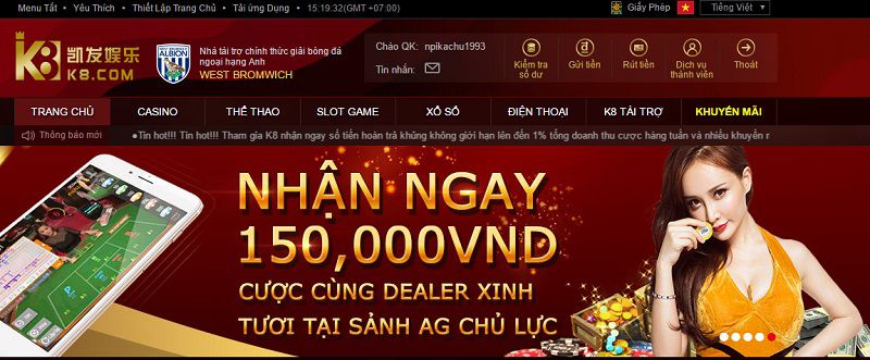 Nhà cái K8 casino live đẳng cấp hình ảnh 