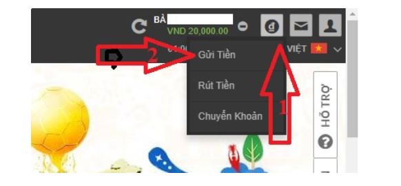 cach gui tien 188bet bang VN Direct hinh anh 3