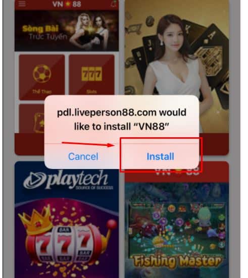 cai dat app Vn88 cho ios 