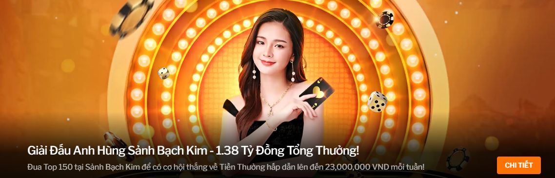 Thuong sanh bach kim casino 188Bet thang 3