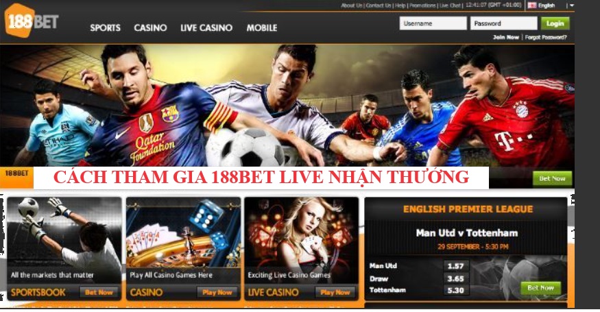 Cach tham gia cuoc 188Bet live chi tiet