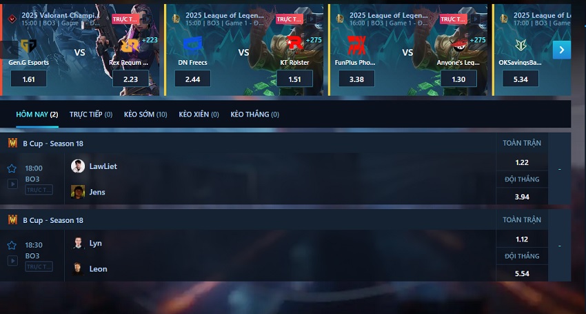 Cach choi game cuoc Warcraft 3 188BET 