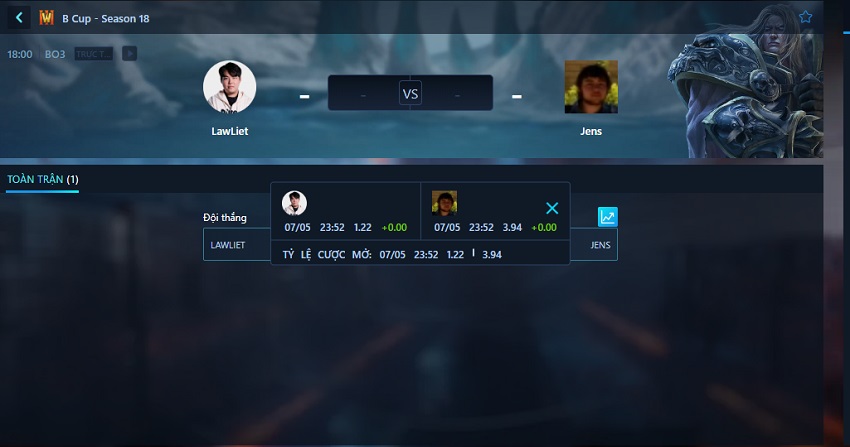 Keo ca cuoc warcraft 3 188BET hien nay