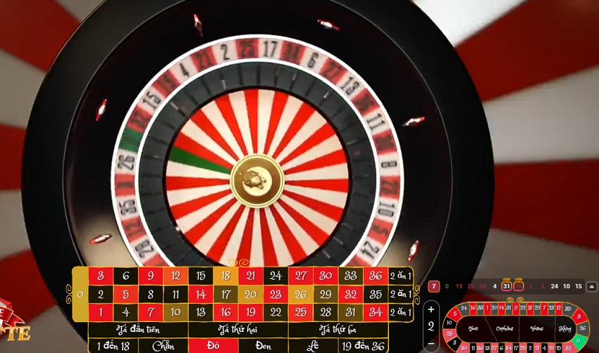 Cach choi game game Roulette tai 188Bet