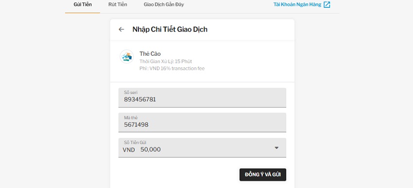 Cach nap tien 188BET qua the cao
