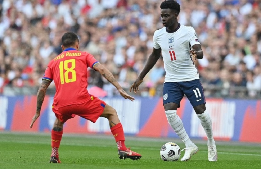 Soi keo bong da Anh vs Andorra