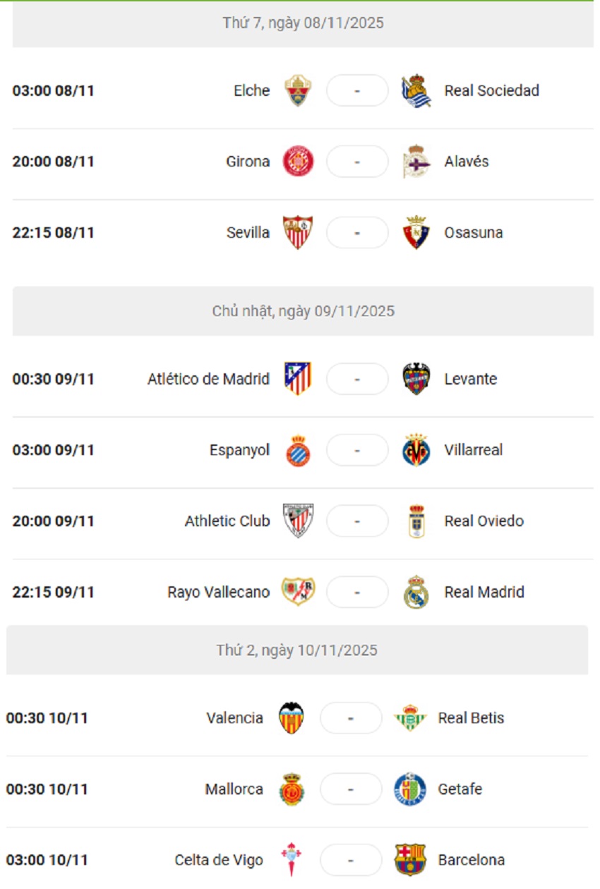 Cập nhật lịch thi đấu NHA 2025/26 vòng 12 Lich thi dau NHA 2025/26 vong 12